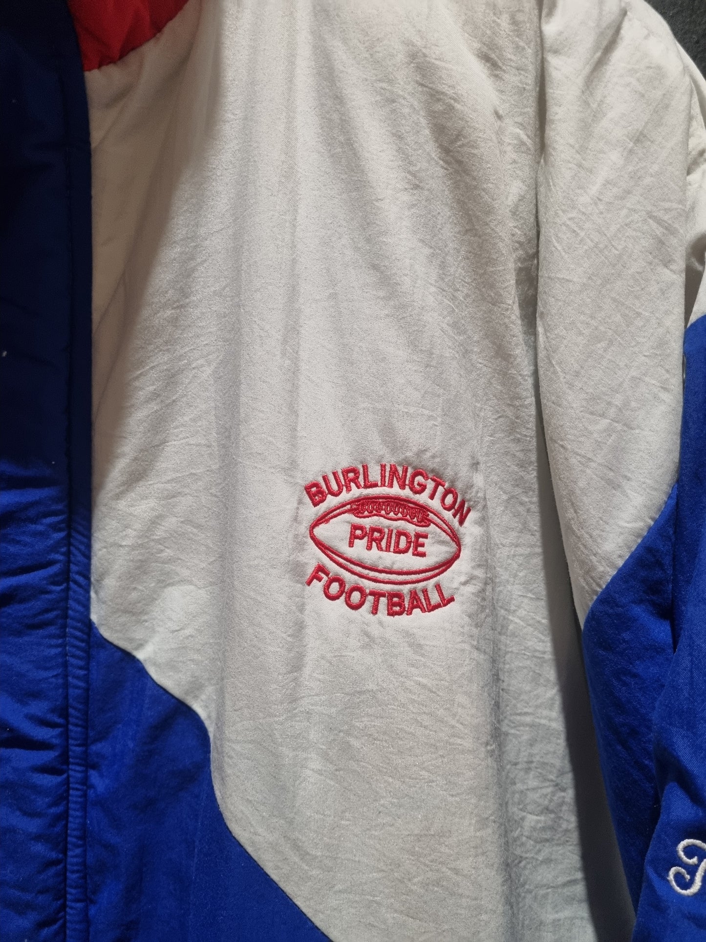 Burlington Pride Red Devil Football Team Made in USA 2XL