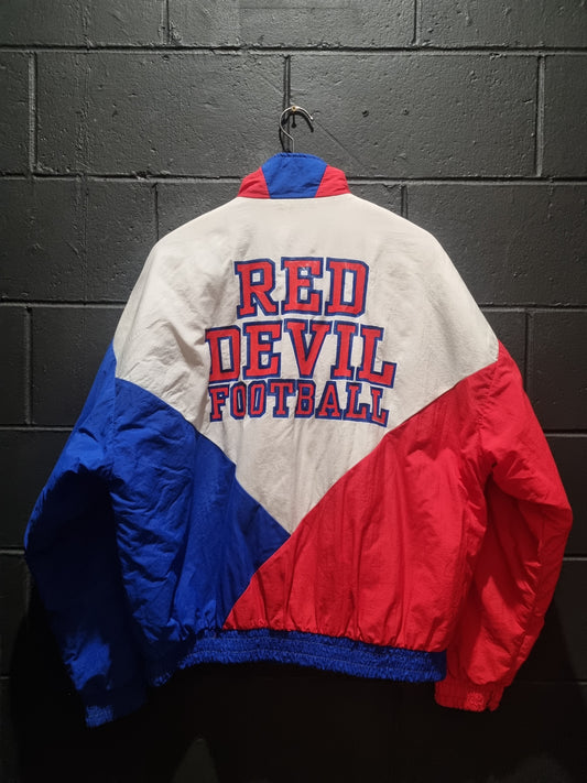 Burlington Pride Red Devil Football Team Made in USA 2XL