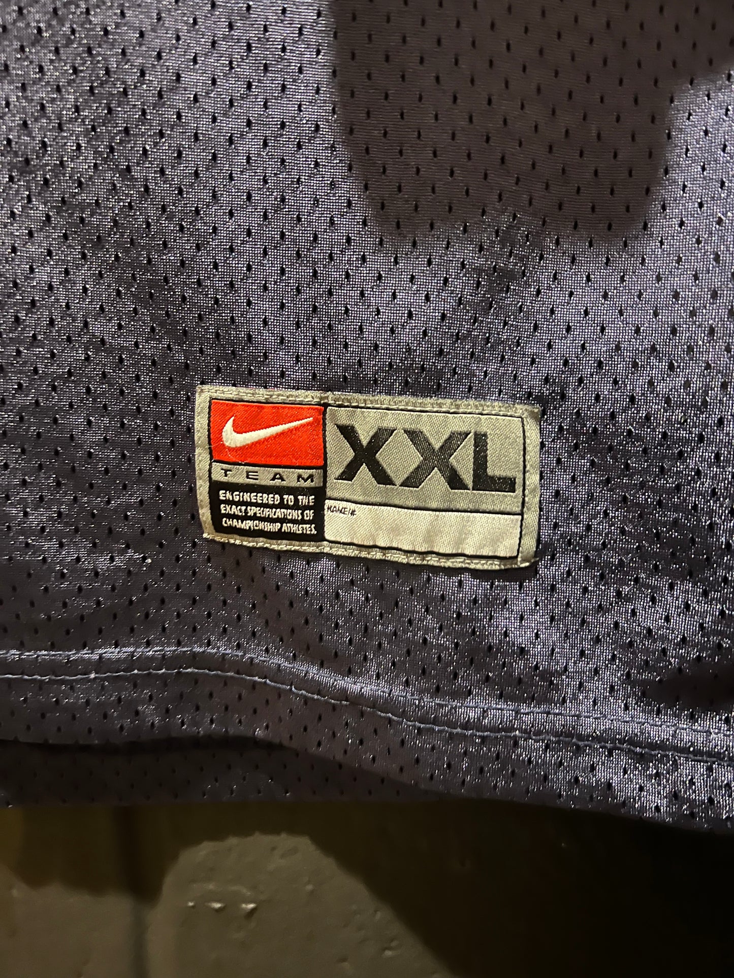 University of Illinois #7 Nike Football jersey 2XL