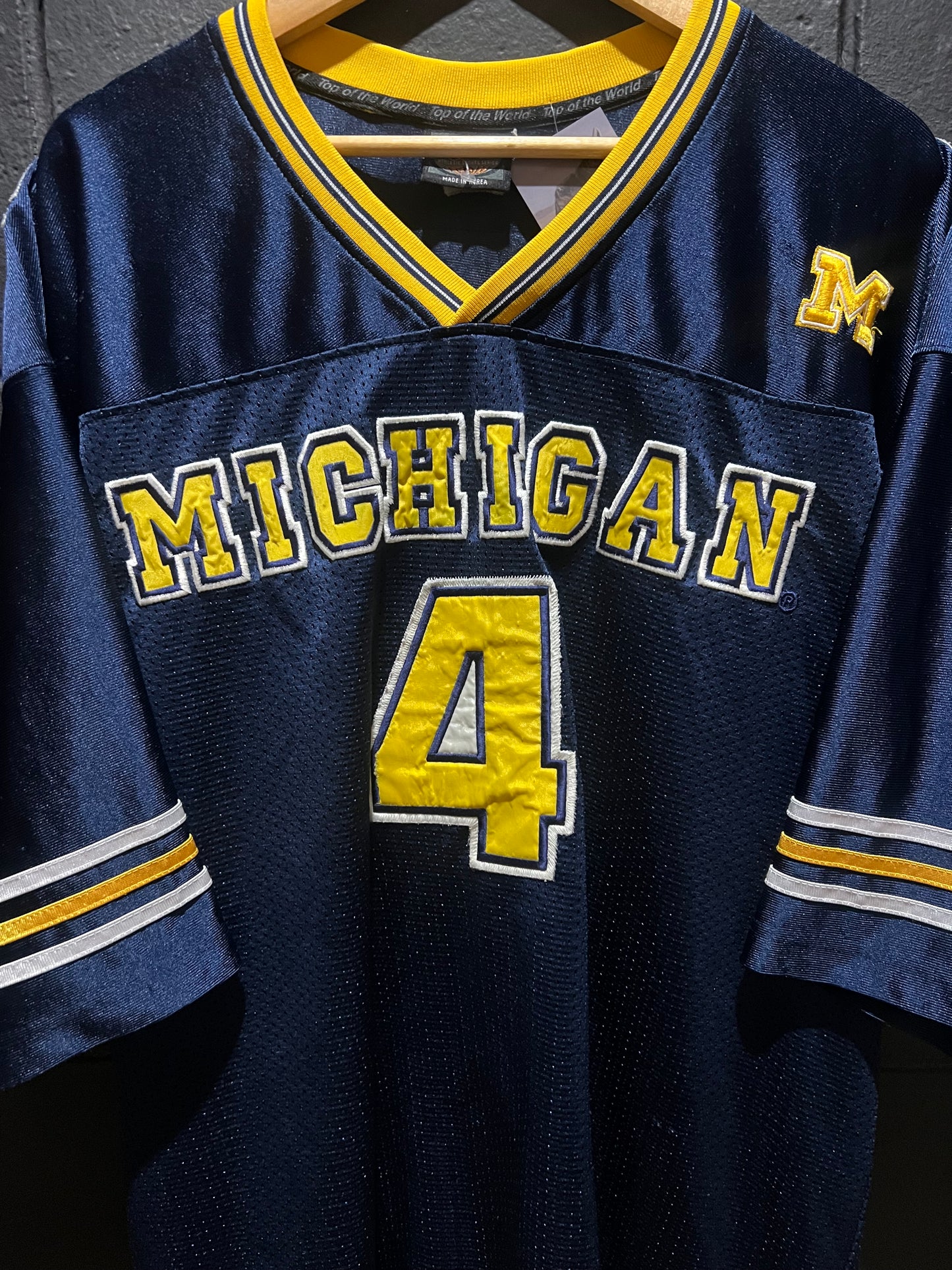 Michigan Wolverines #04 Football Jersey 2XL