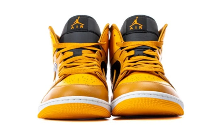 Air Jordan 1 Mid Chutney Taxi Black