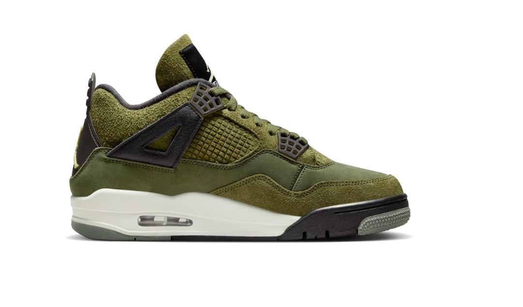 Air Jordan 4 Retro SE Craft Medium Olive Pale Vanilla Cargo Khaki