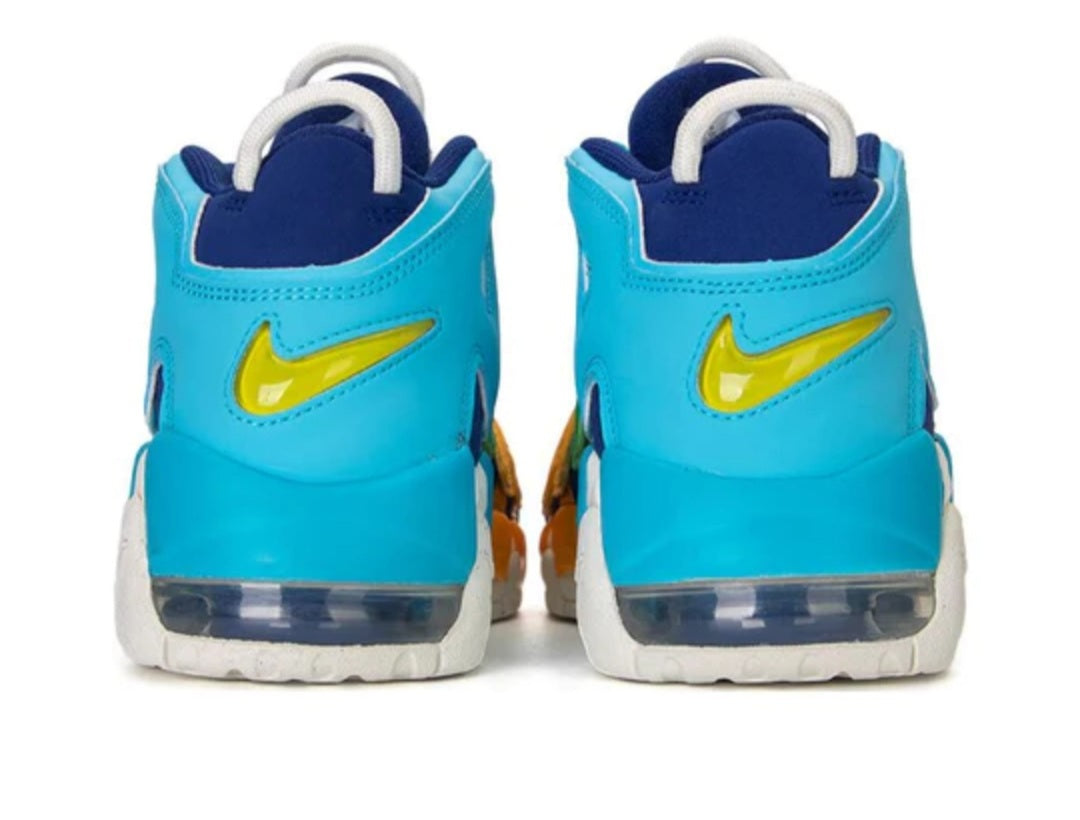 Nike Air More Uptempo Deep Royal Blue Kaleidoscope