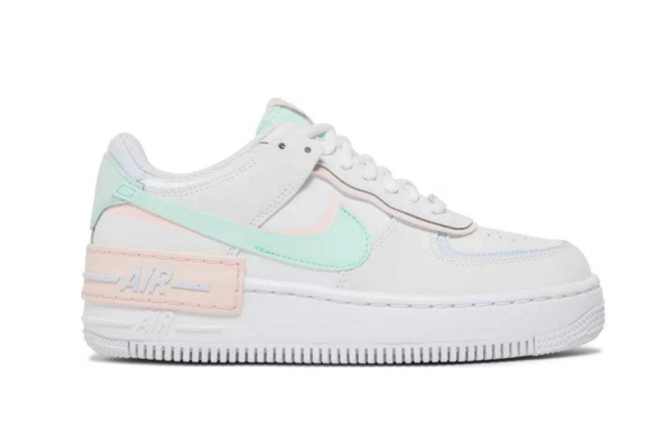 Women Nike Air Force 1 Shadow White Atmosphere Mint Foam