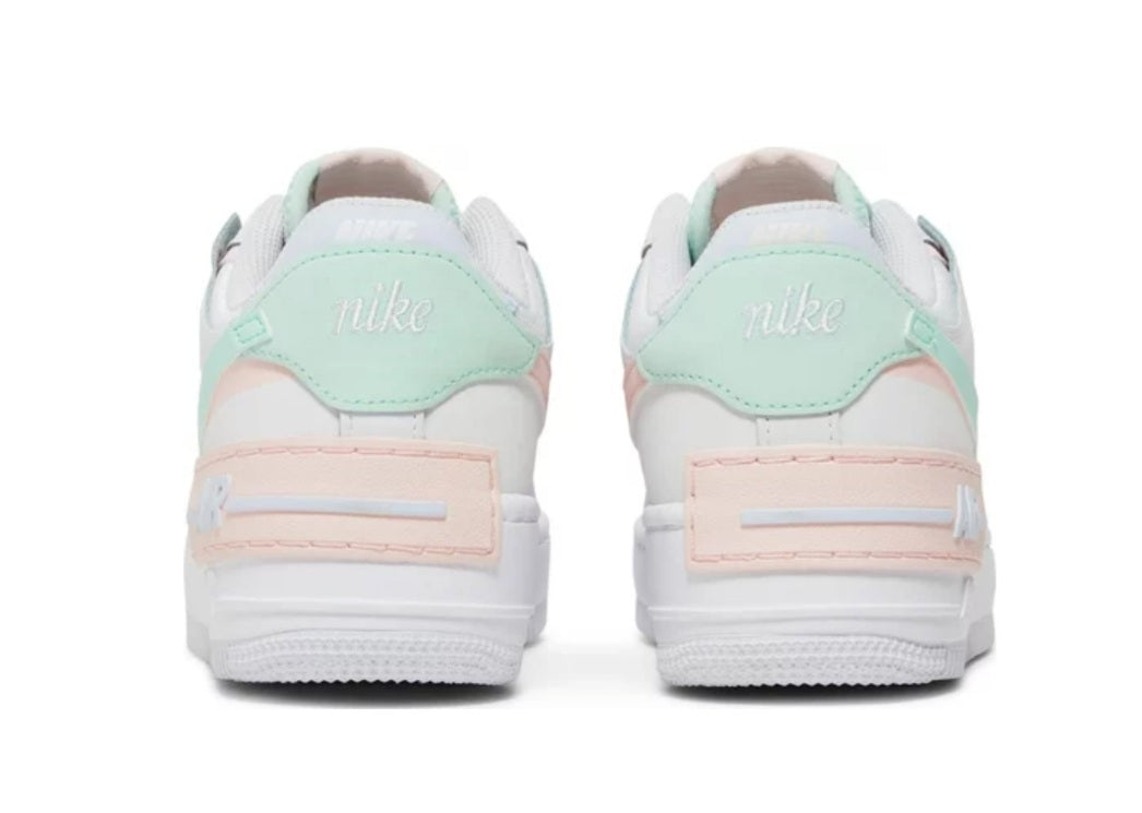 Women Nike Air Force 1 Shadow White Atmosphere Mint Foam