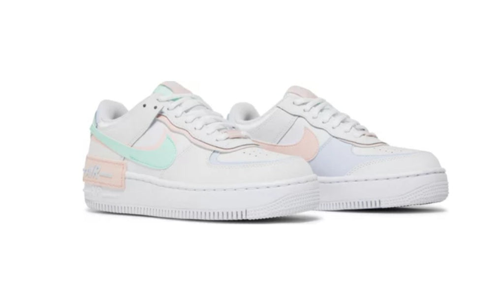 Women Nike Air Force 1 Shadow White Atmosphere Mint Foam