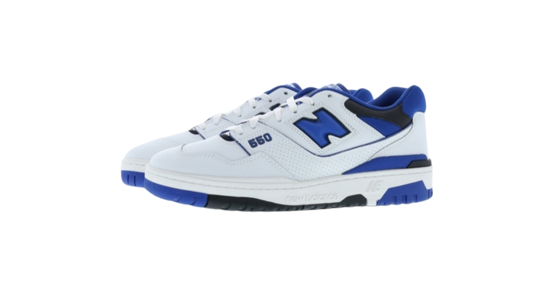 New Balance 550 White Blue Team Royal