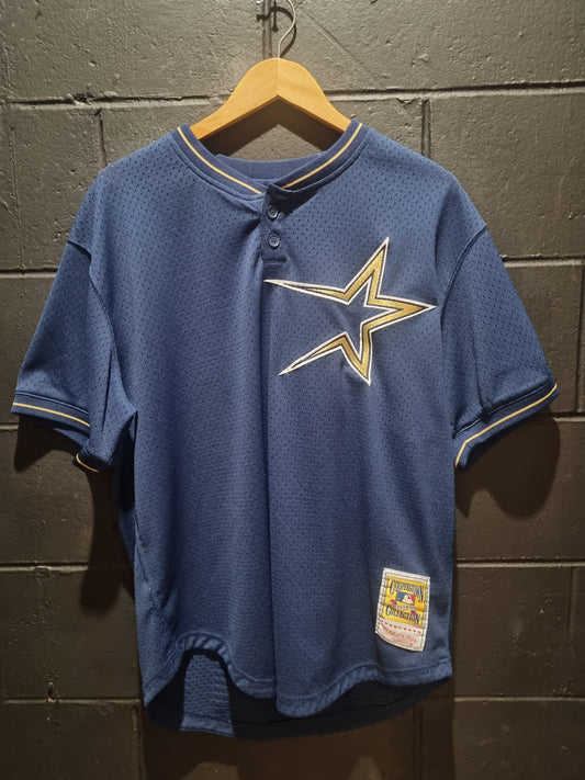 Houston Astros Craig Biggio Mitchell and Ness Cooperstown Collection XL