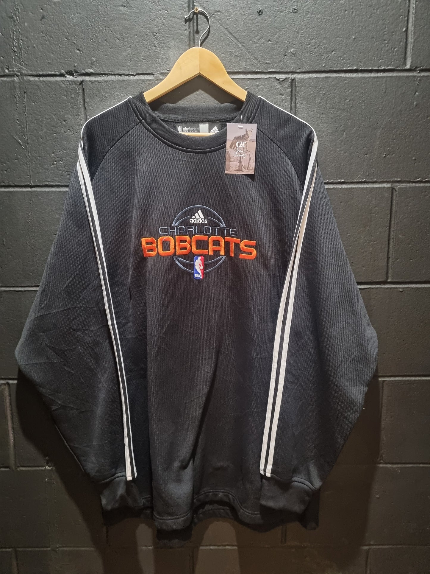 Charlotte Bobcats Adidas Fleece XXL