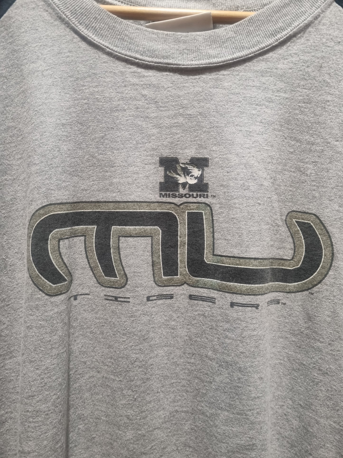 True Vintage Missouri Tigers Puma Made in Mexico Sweatshirt Large