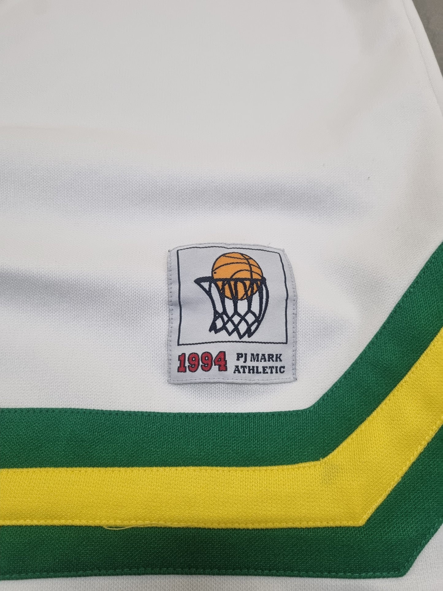 Vintage 1994 Boston Celtics Button Up Collar Jersey Made in Korea 2XL