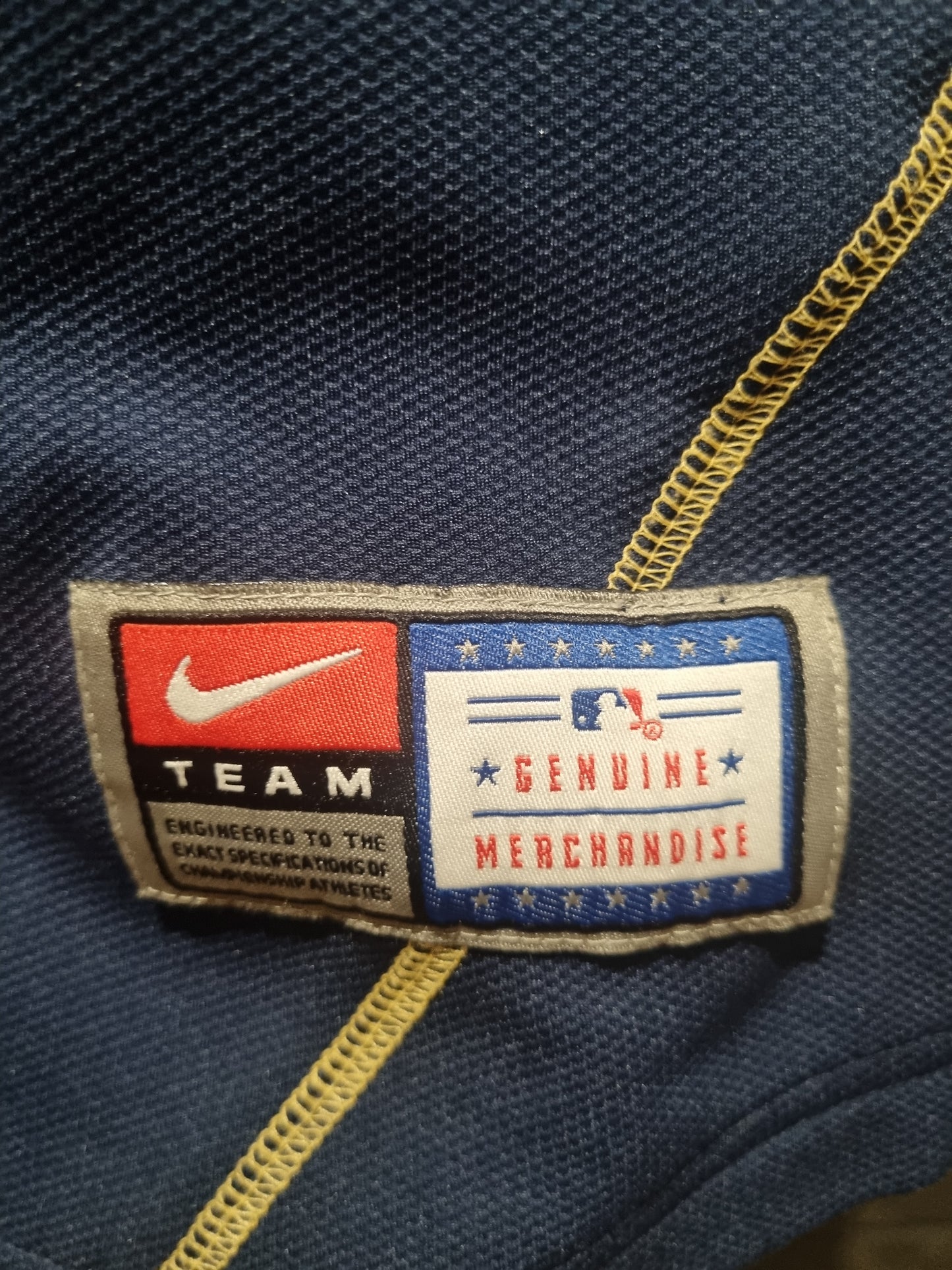 Milwaukee Brewers Braun Nike Drifit Large