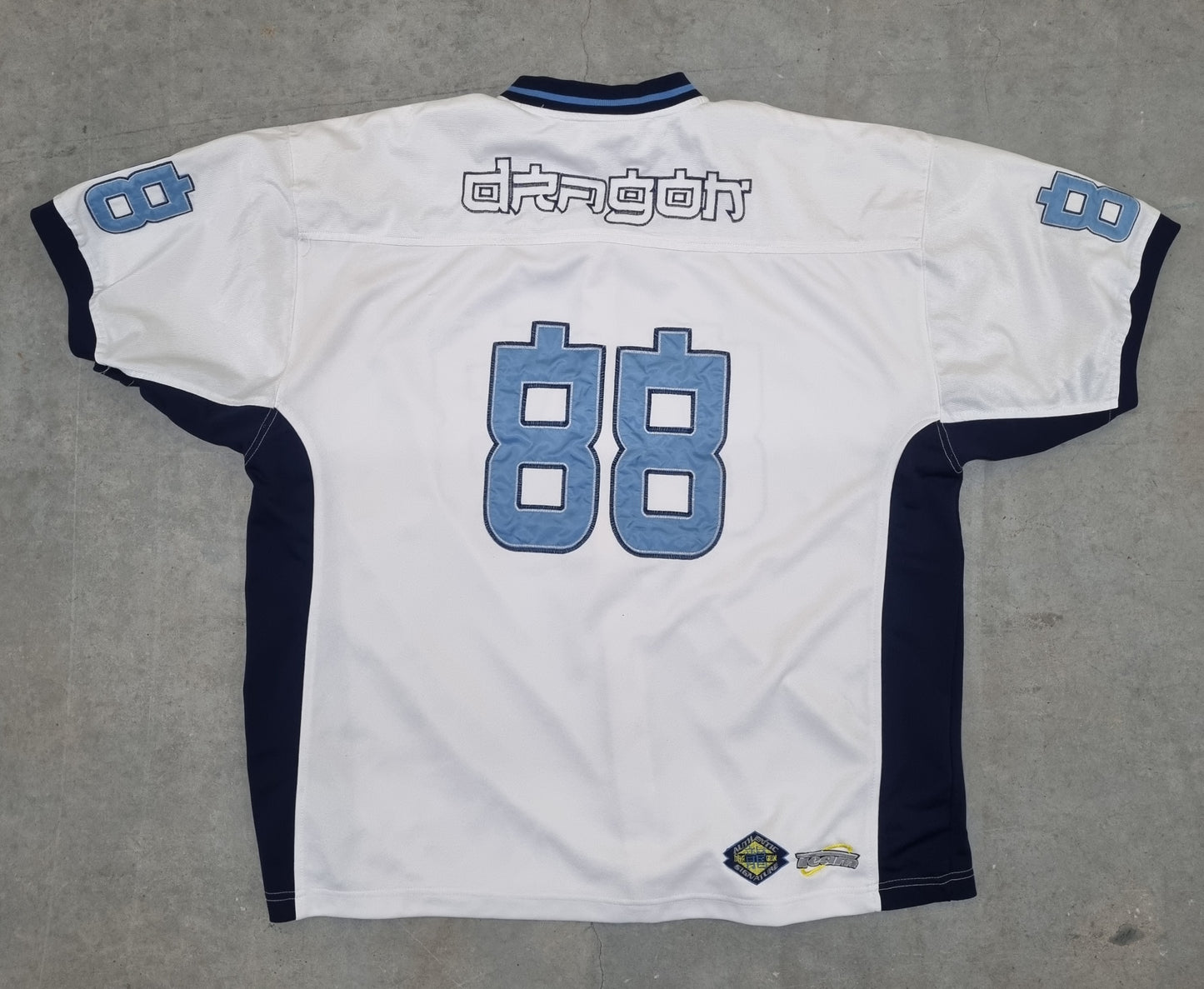 Signature Dragon Streetwear Zipper Jersey 2XL