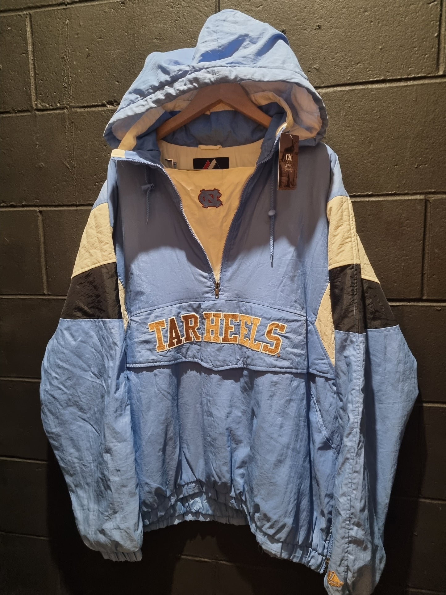 North Carolina Tarheels Designer Puffer Jacket 3XL