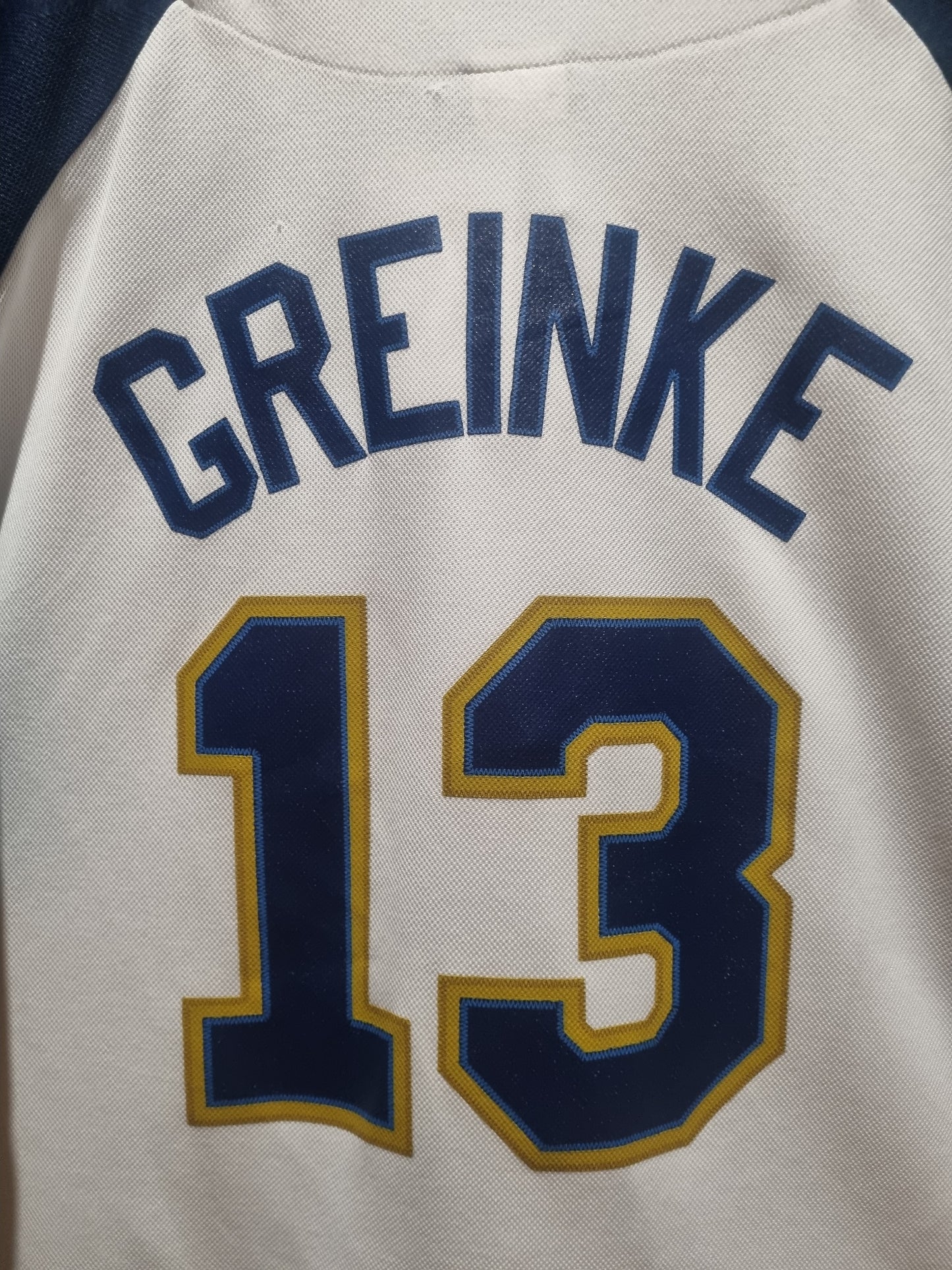 Milwaukee Brewers Zach Greinke Replica Majestic 2XL