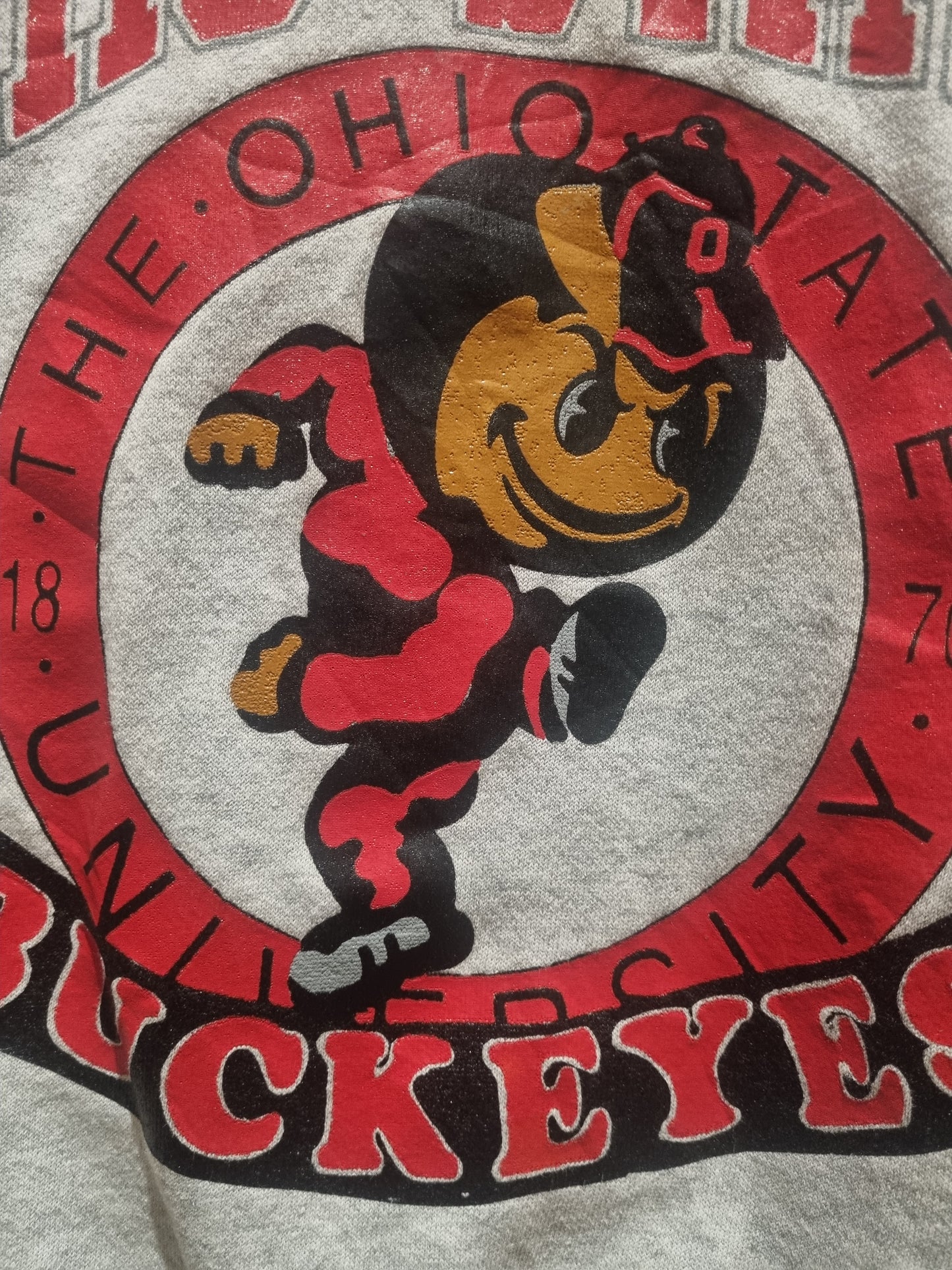 True Vintage Ohio State Buckeyes Brutus 1965 Made in USA by Tultex Small