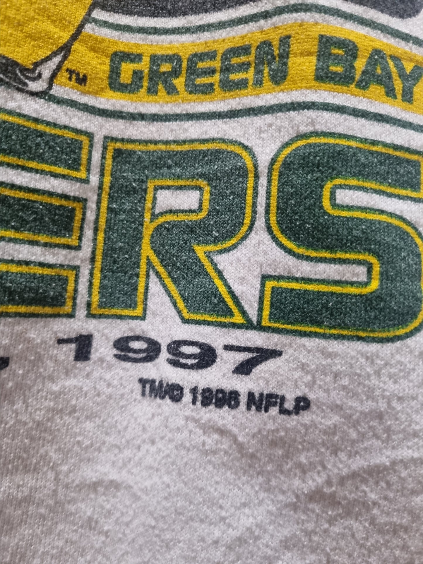 True Vintage Green Bay Packers Super Bowl Champions 1997 NFLP Made in USA Large