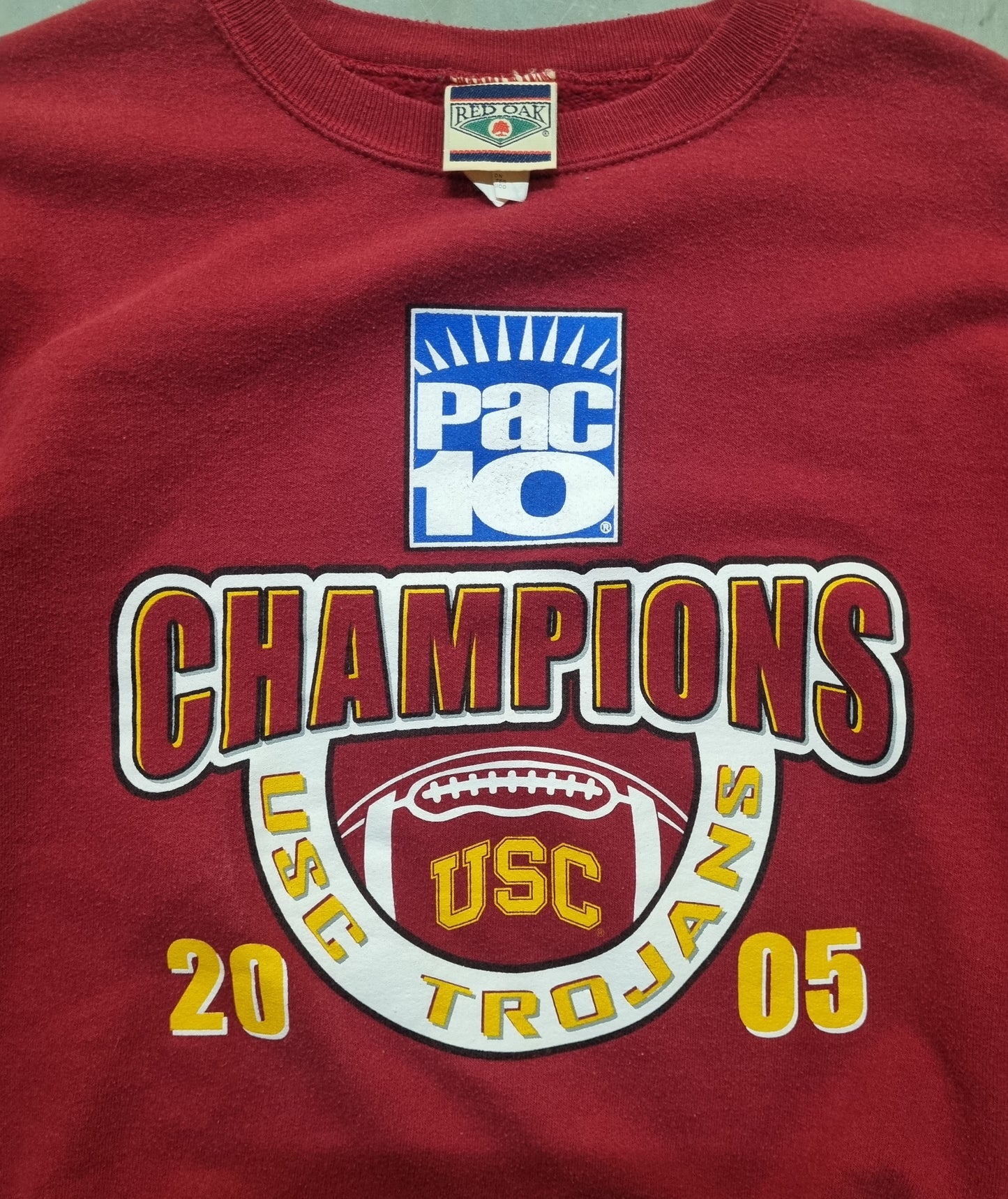 USC Trojans 2005 Pacific 10 Champions Made by Red Oak Medium