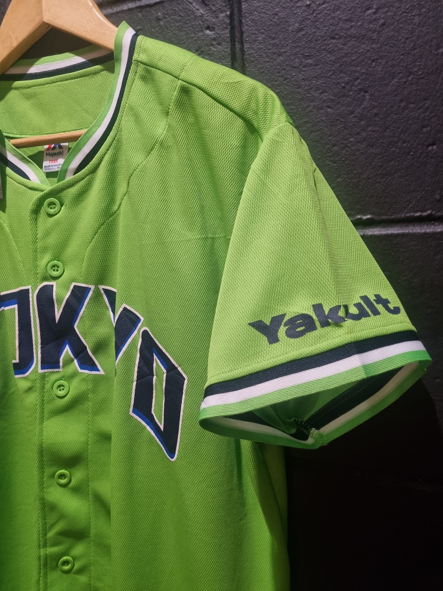 Tokyo Yakult Swallows Majestic Made in USA Large