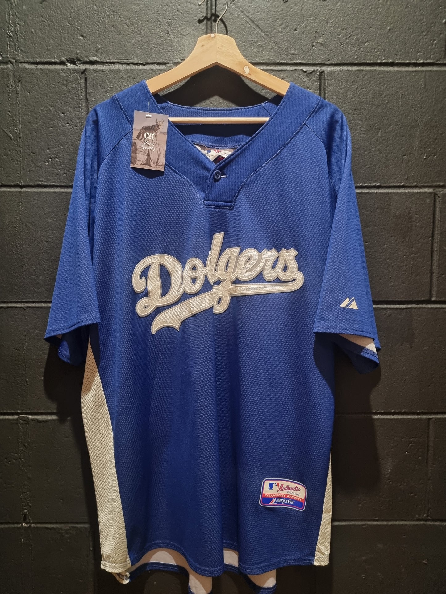 LA Dodgers Coolbase Majestic Jersey 2XL