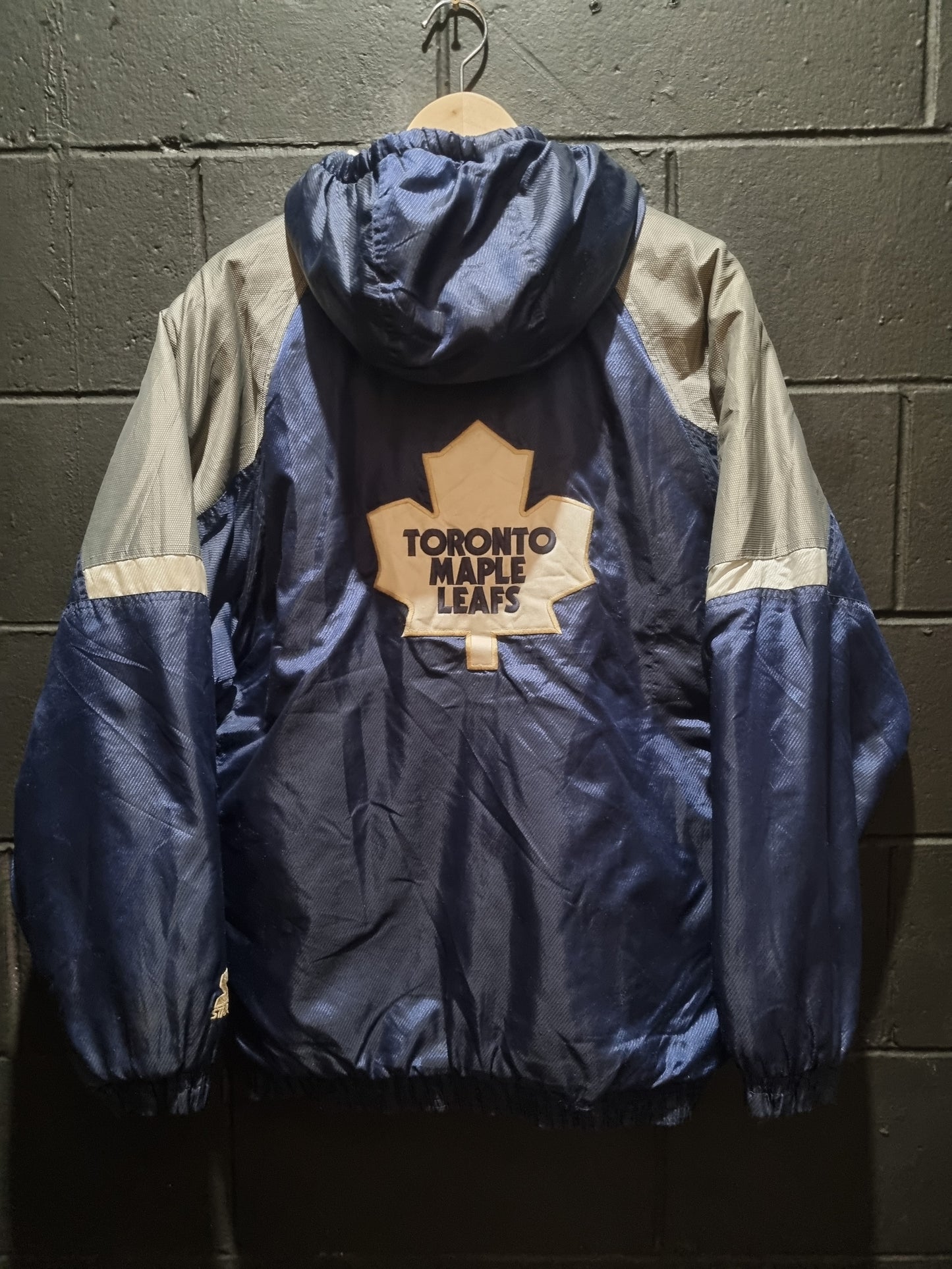 Toronto Maple Leafs Starter Brand Replica Puffer Jacket XL