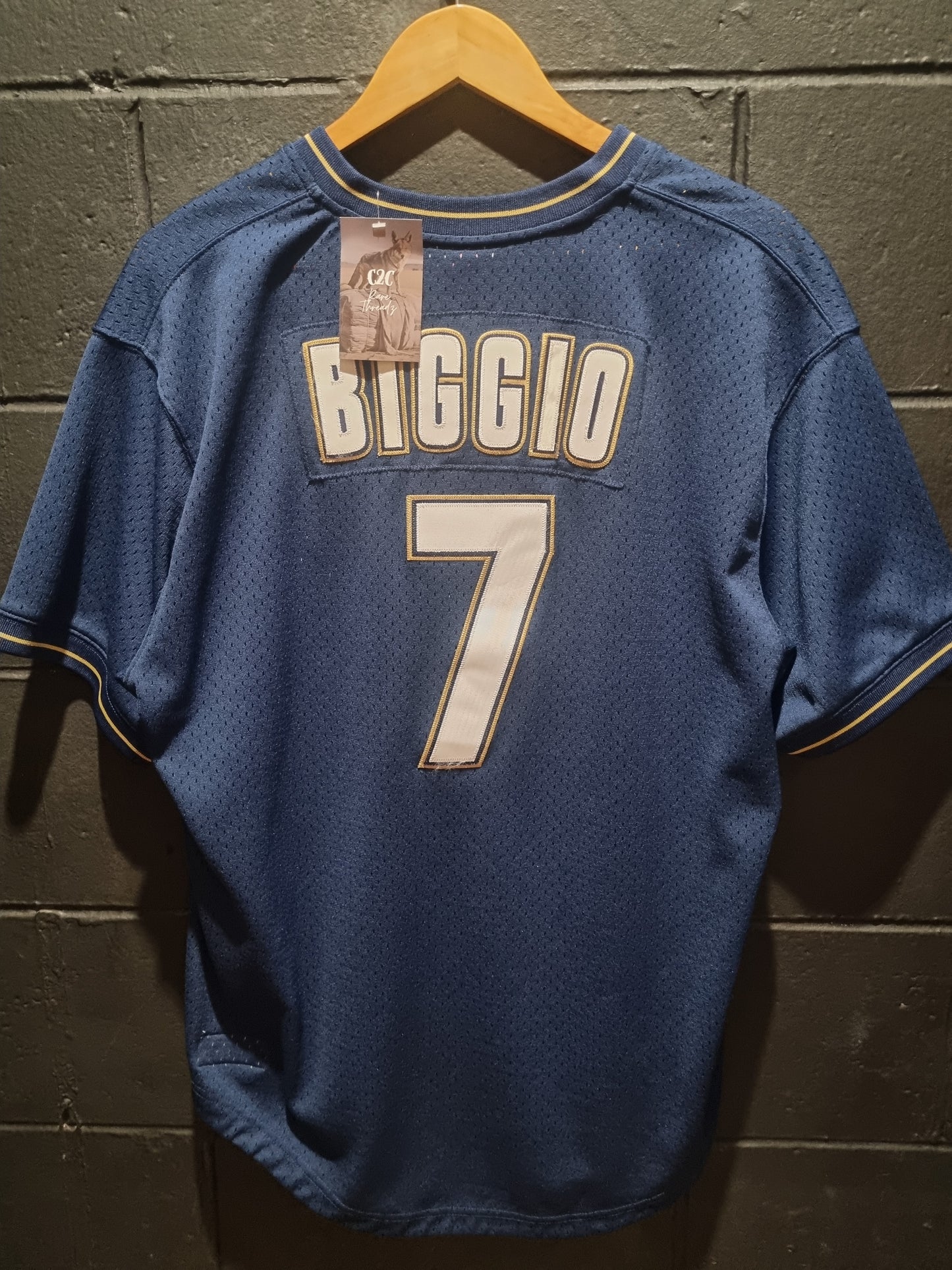 Houston Astros Craig Biggio Mitchell and Ness Cooperstown Collection XL