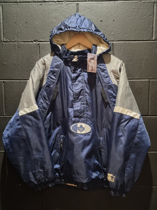 Toronto Maple Leafs Starter Brand Replica Puffer Jacket XL