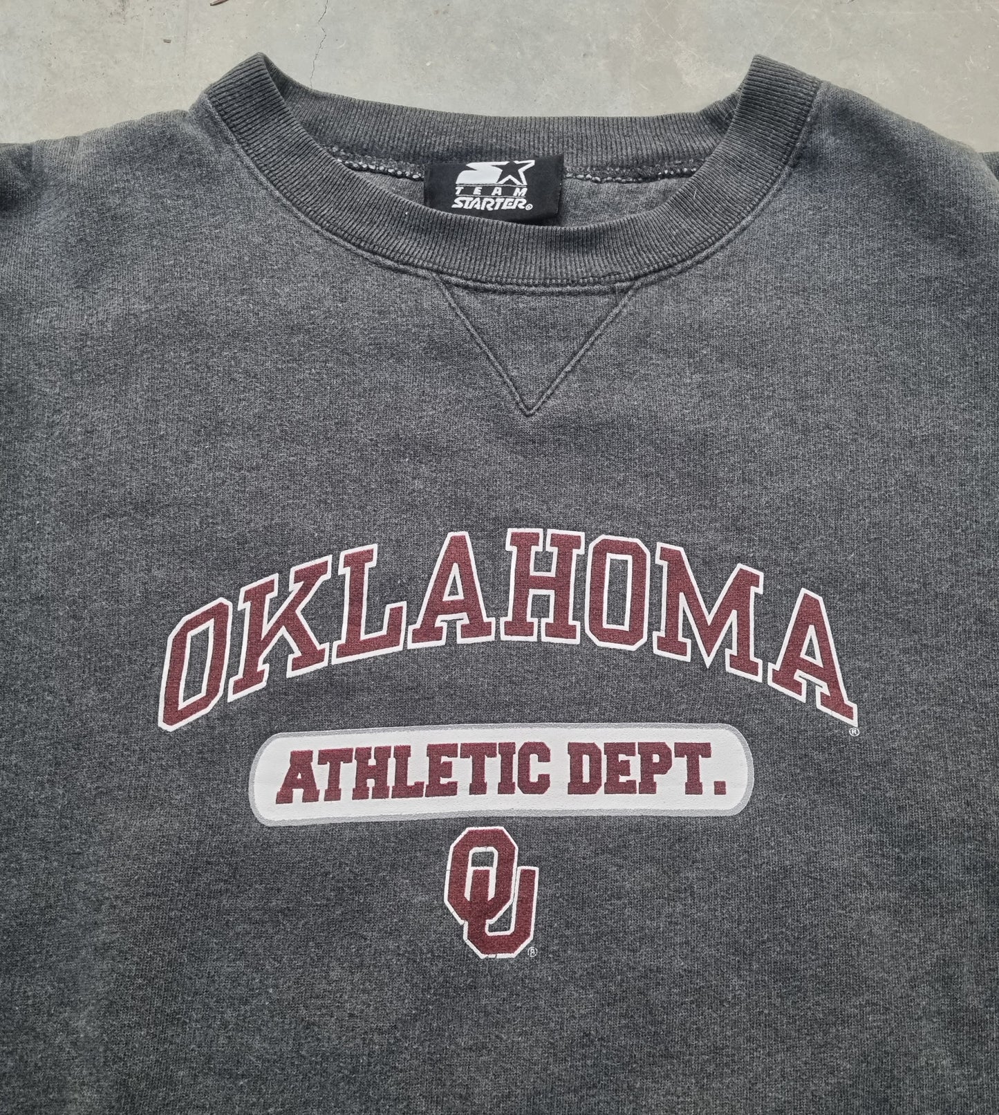 Oklahoma Sooners Athletic Dept Starter Medium