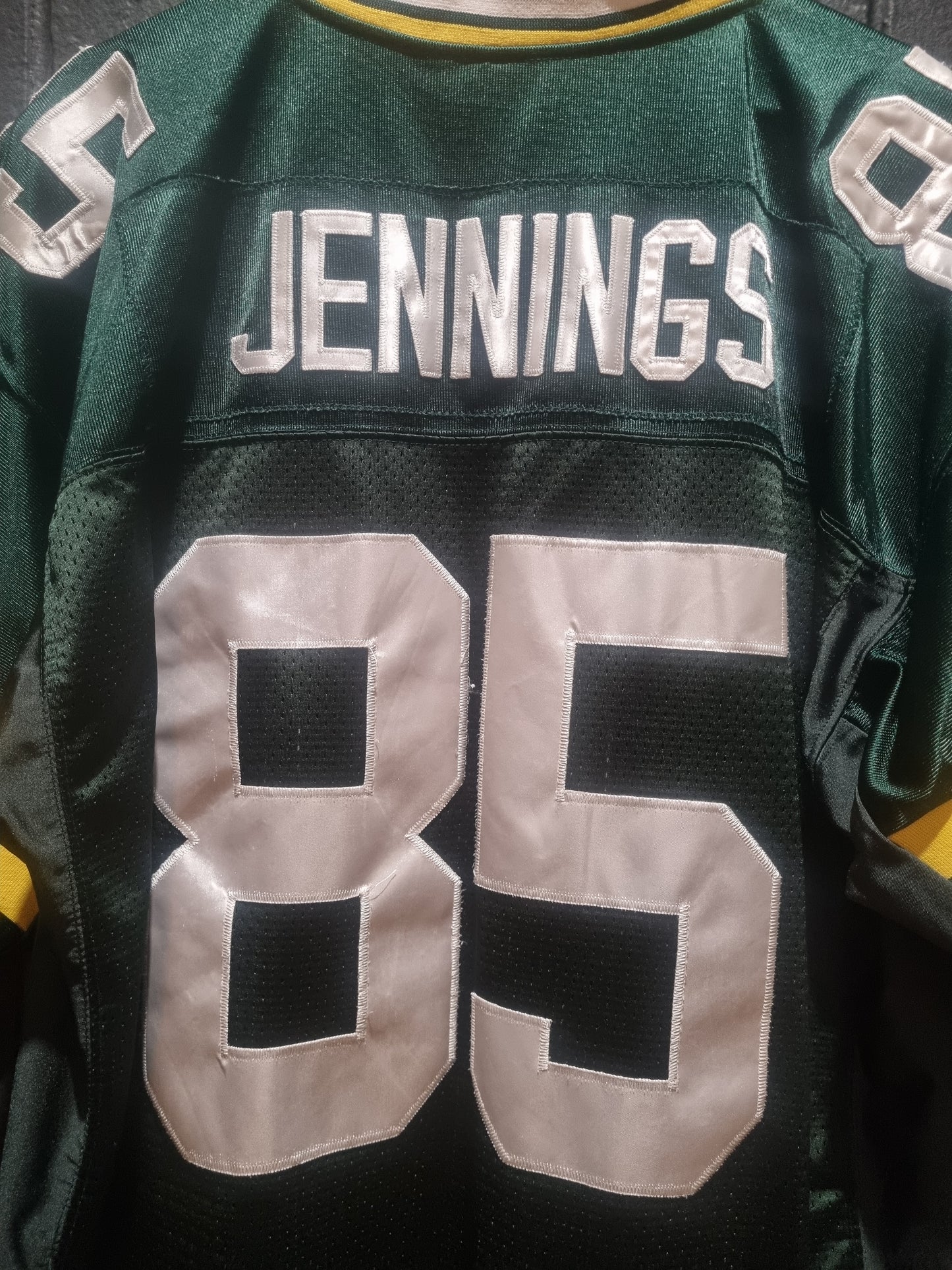 Green Bay Packers Jennings On Field Reebok 52 / XL