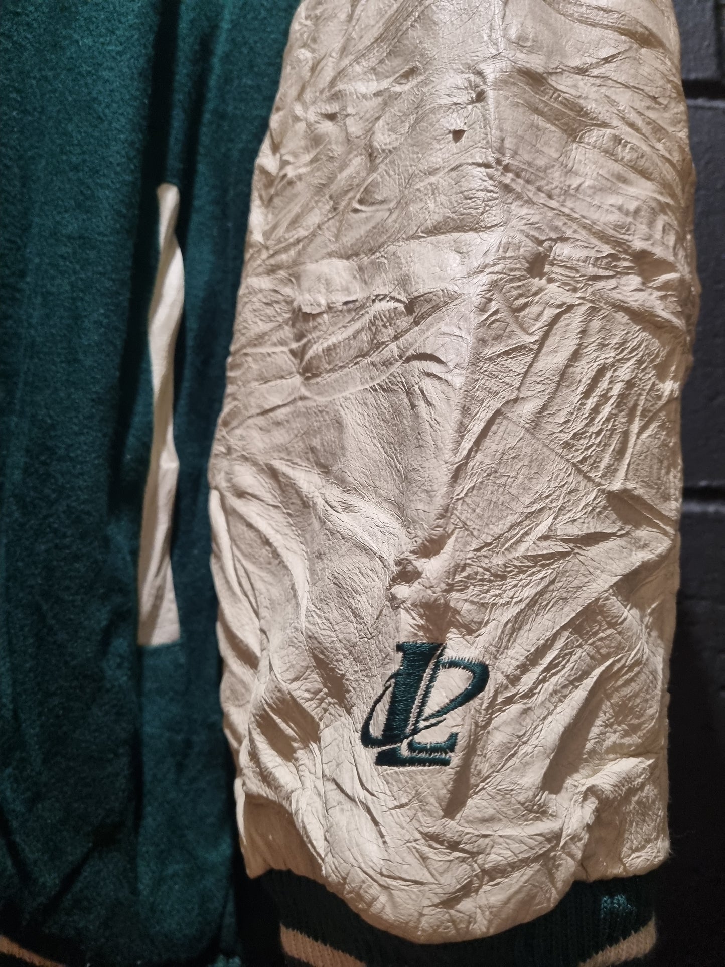 True Vintage Michigan State Spartans Logo Athletic Letterman Jacket XL
