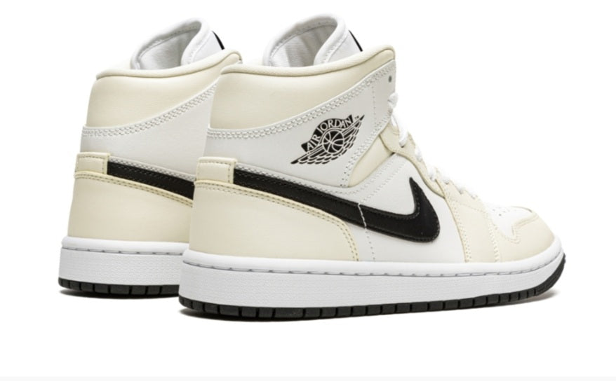 NIKE AIR JORDAN 1 MID COCONUT MILK WMNS