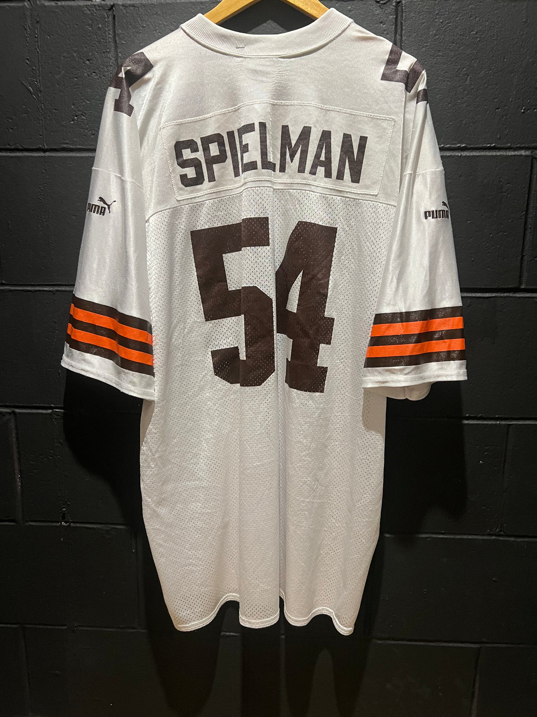 Chris Spielman 1999 Puma Cleveland Browns NFL Jersey 2XL