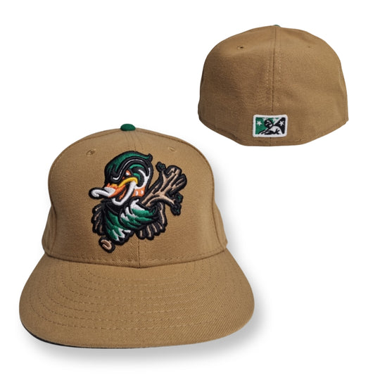 New Era 59Fifty Down East Wood Ducks Minor League Baseball 7 1/8