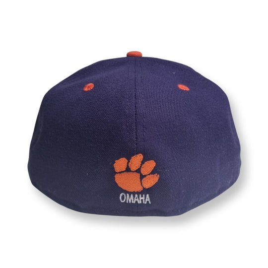 New Era 59Fifty Purple Clemson Omaha Tigers 7 1/8