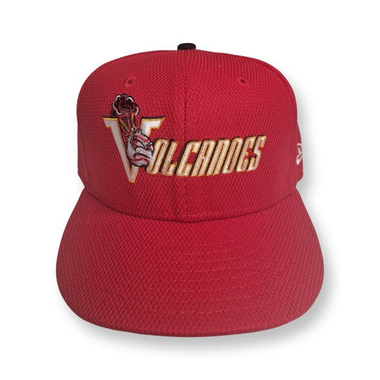 New Era 59Fifty Salem-Keizer Volcanoes Fitted MiLB Baseball Red 7 1/8