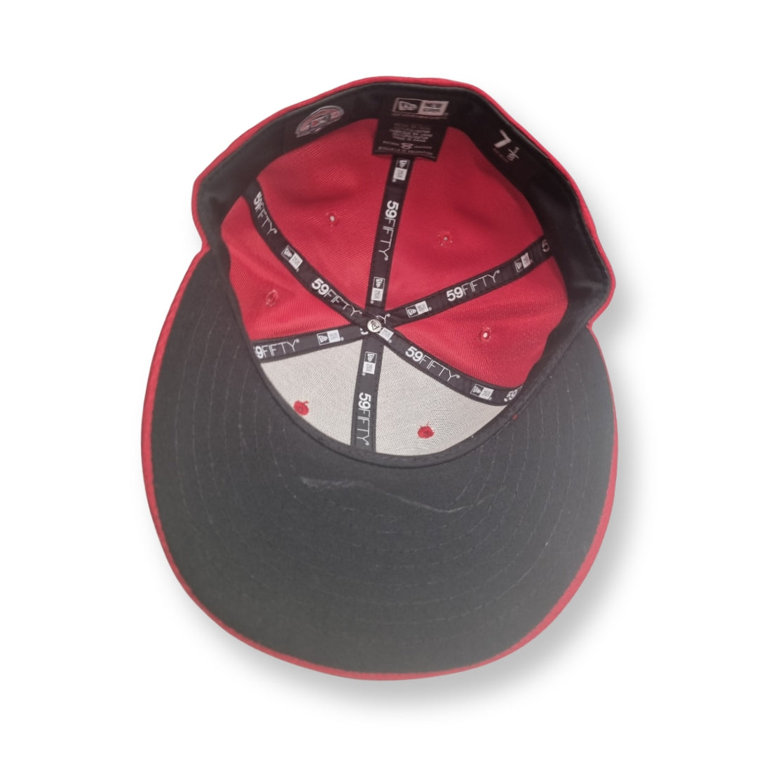 New Era 59Fifty Salem-Keizer Volcanoes Fitted MiLB Baseball Red 7 1/8