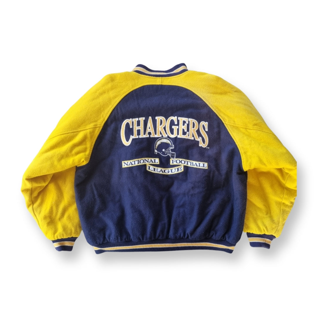 Logo Athletics Chargers NFL Varsity Jacket XL