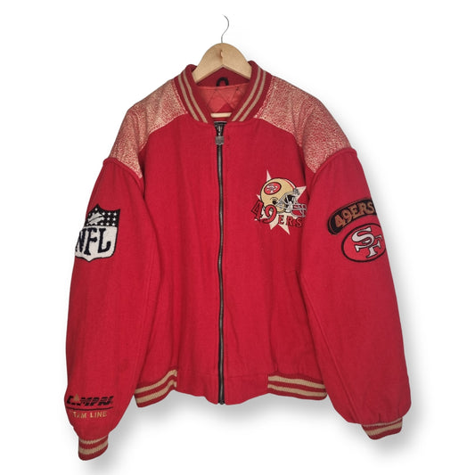 Campri Teamline 49ers Super Bowl Varsity Jacket XL