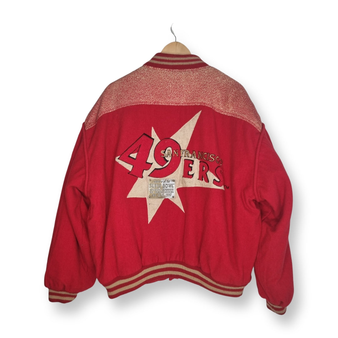 Campri Teamline 49ers Super Bowl Varsity Jacket XL