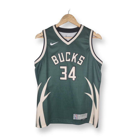 Nike Milwaukee Bucks Antetokounmpo Youth Large