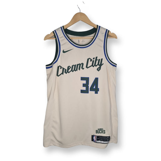 Nike Dri Fit Swingman Cream City Bucks Antetokounmpo MD