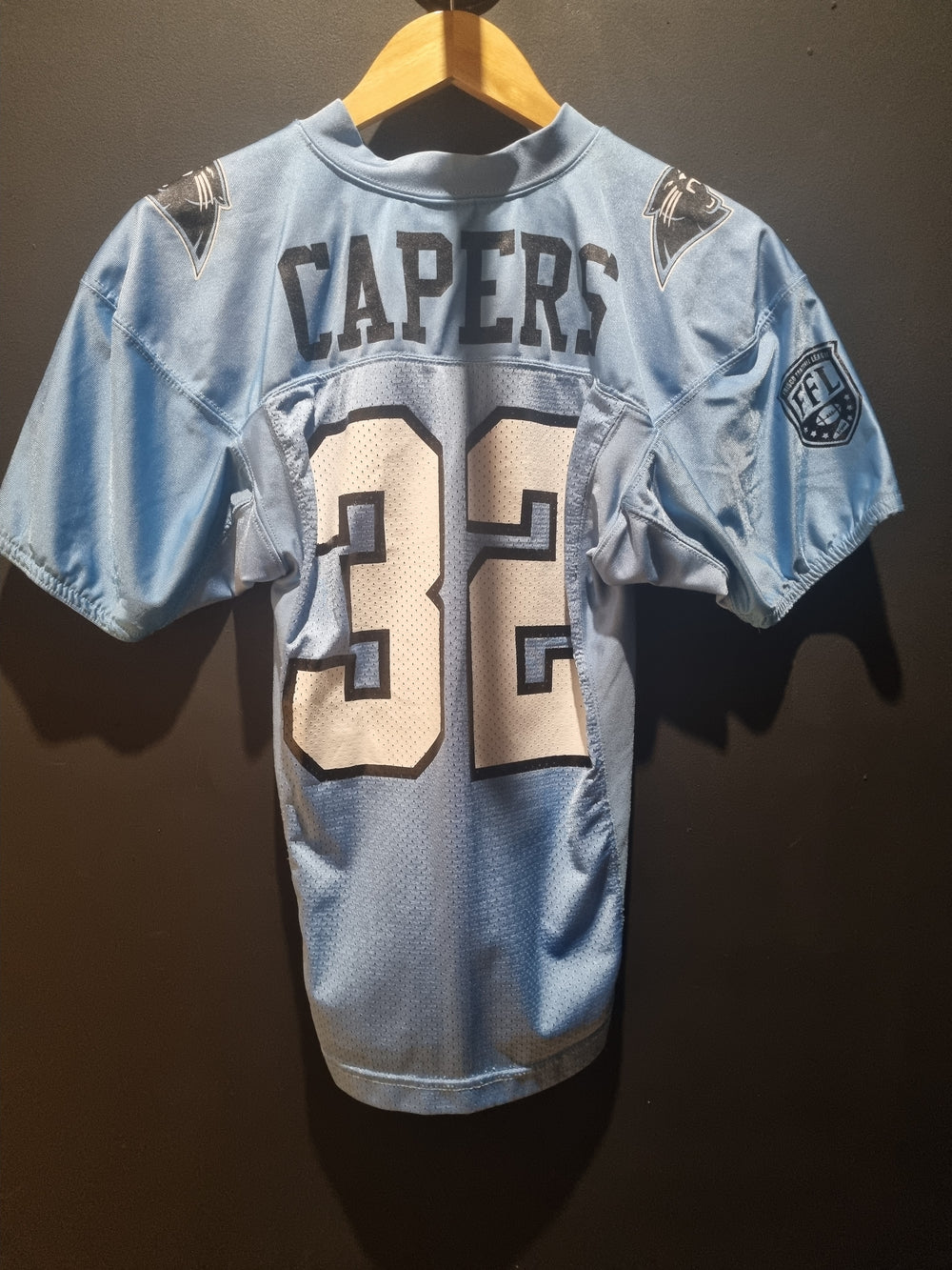 Panthers Capers Riddell Cropped Jersey