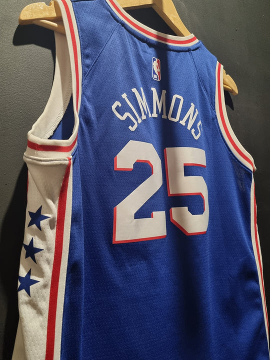 Philadelphia 76ers Nike Simmons Youth Large