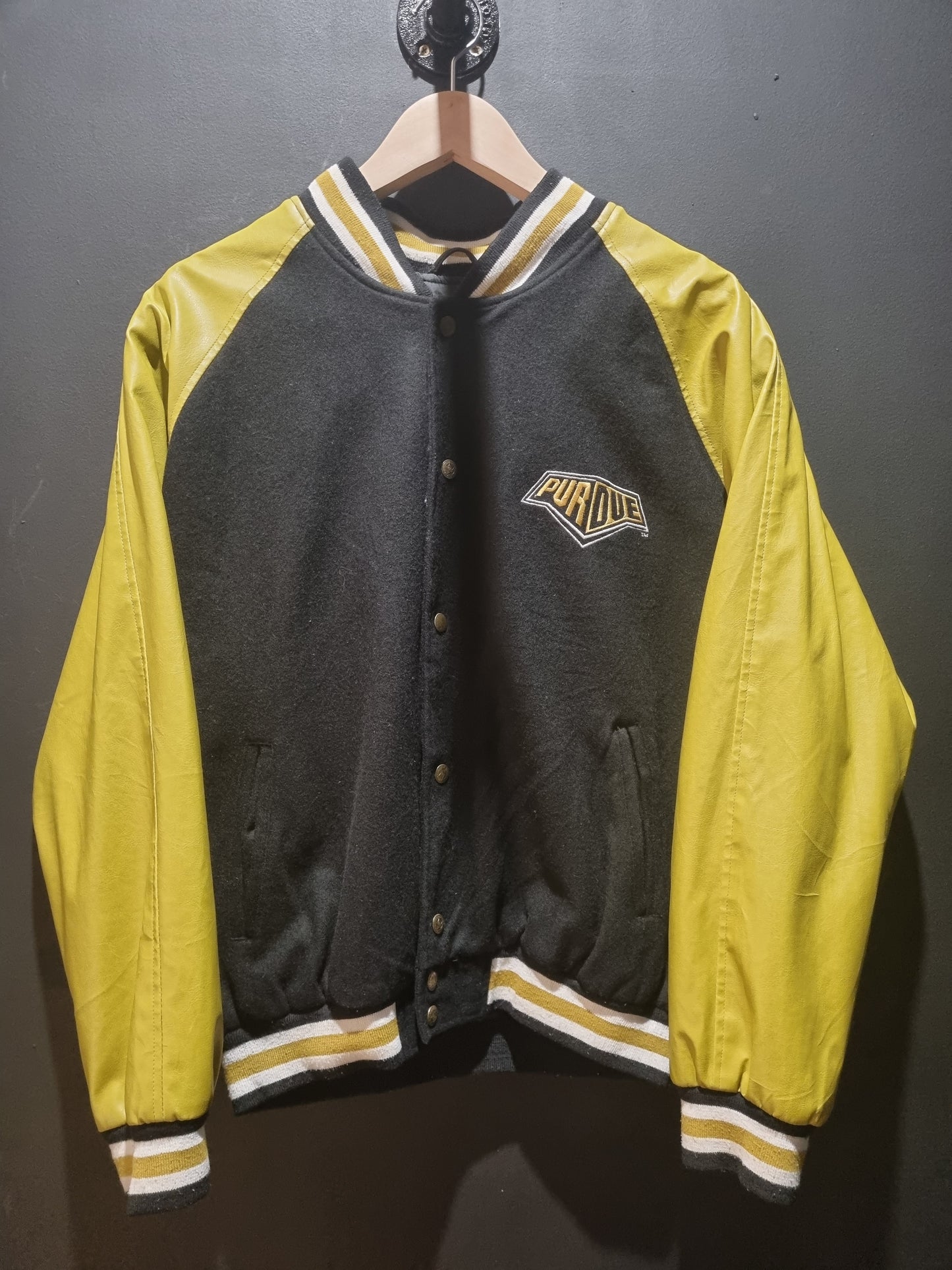 Purdue University Letterman Jacket Medium