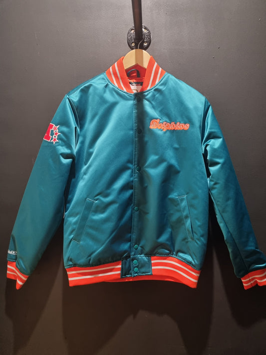 Miami Dolphins Mitchell & Ness Bombers XL