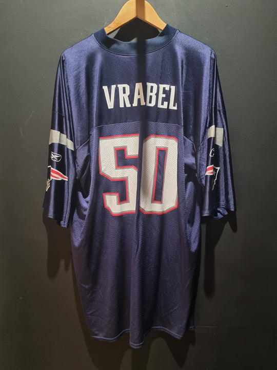 Vrabel Patriots Reebok 2XL