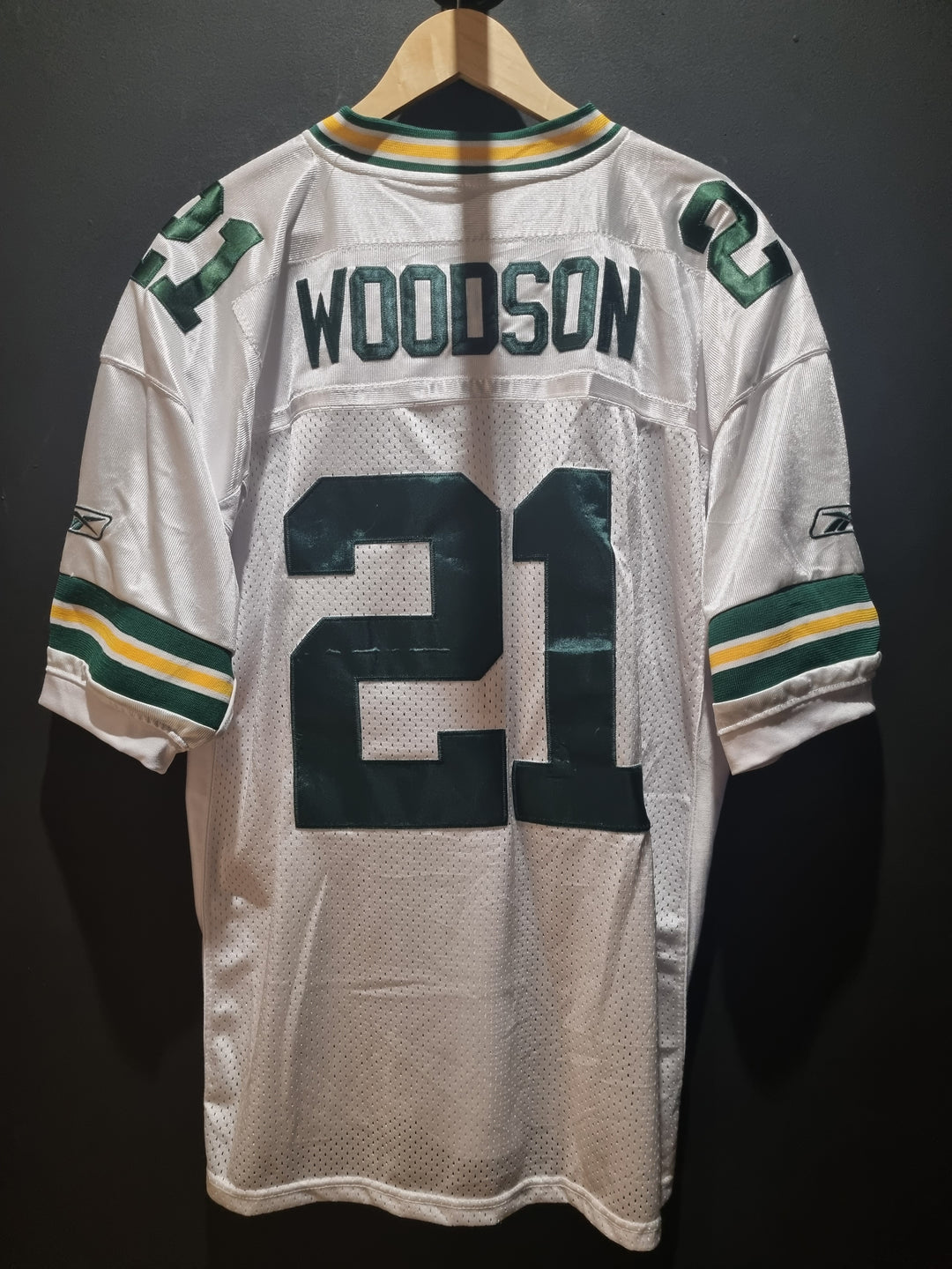 Green Bay Packers Woodson 21 Reebok 52