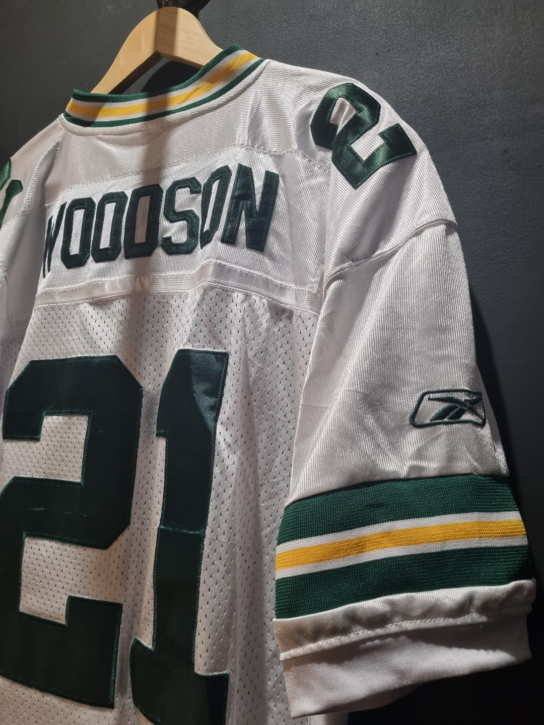 Green Bay Packers Woodson 21 Reebok 52