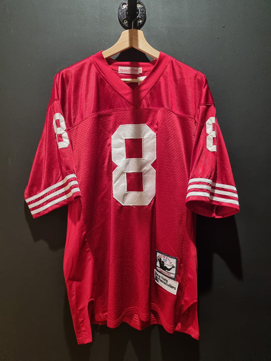 Throwbacks 49ers Steve Young Mitchell & Ness Large