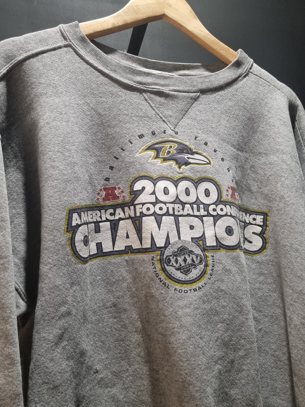 Baltimore Ravens 2000 AFC Champions Puma Large